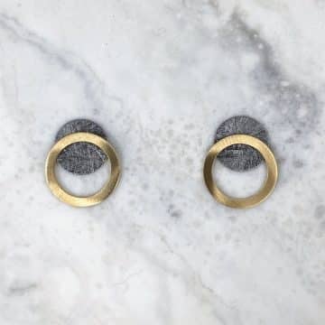 Pendientes Eclipse con Aro